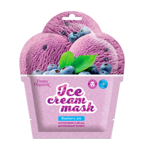 FUNNY ORGANIX Facial sheet mask ICE CREAM MASK